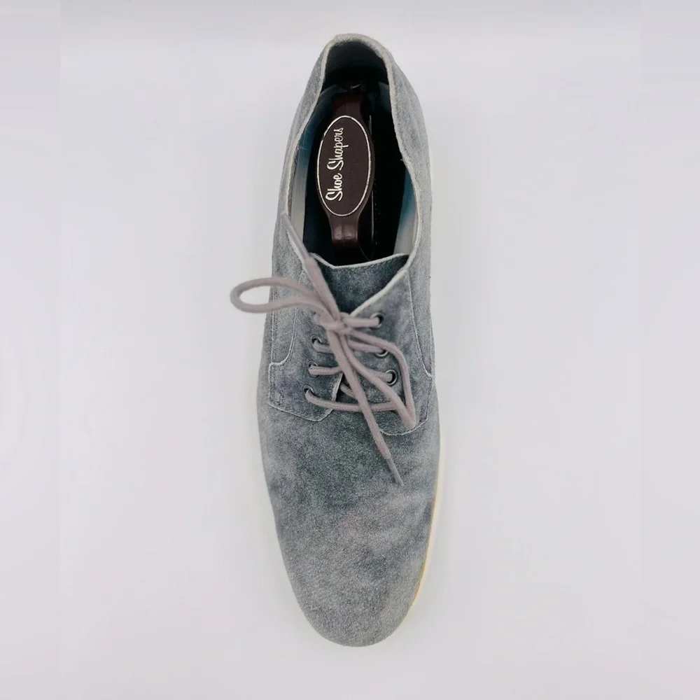 Cole Haan Grand.OS Original Gray Suede Oxford Shoes Men’s Size 11